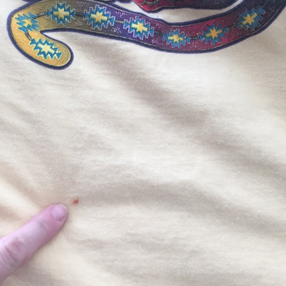 🐱VTG Laurel Burch Aztec print kitty cat Tee - Picture 8 of 9